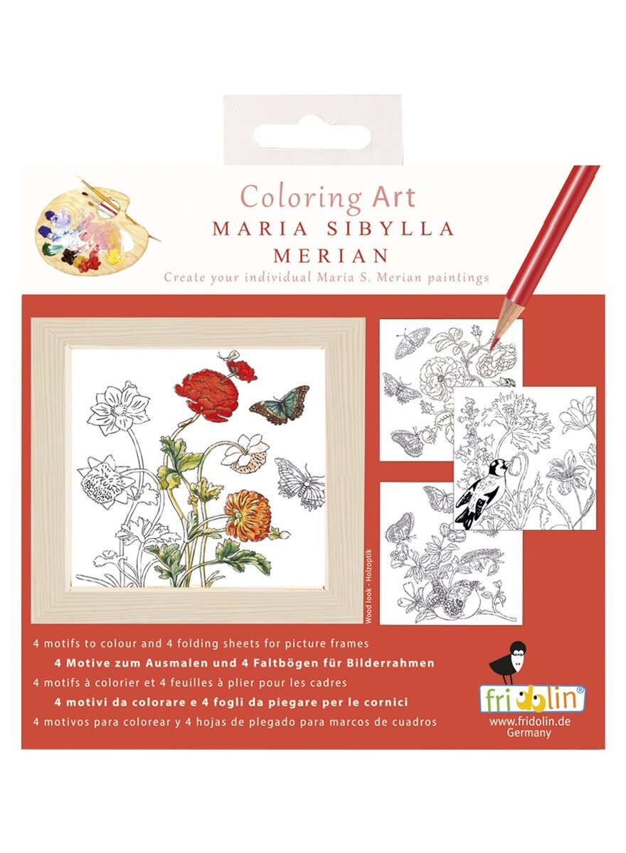 Auf diesem Bild sehen Sie das Produktbild 1 fr AUSMALSET MARIA SIBYLLA MERIAN