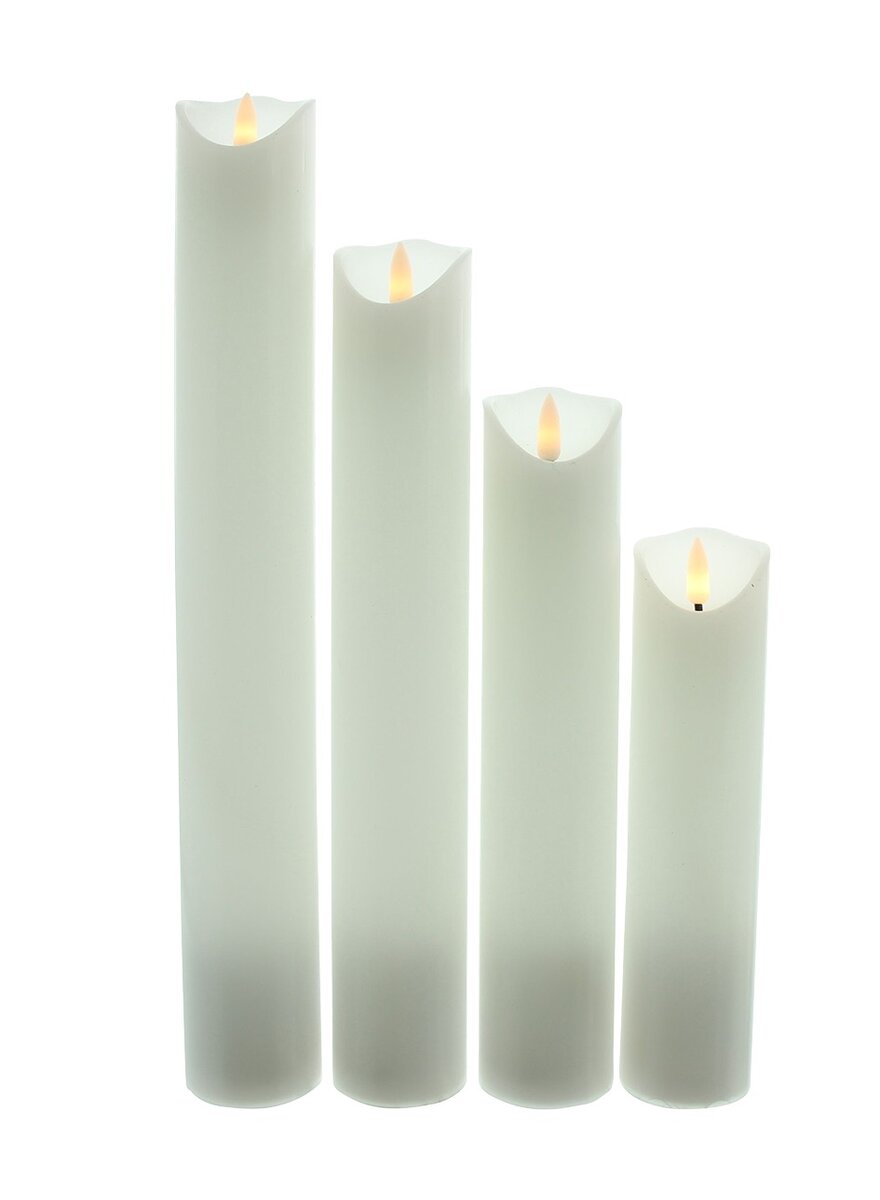 Auf diesem Bild sehen Sie das Produktbild 4 fr LED-KERZE ELEGANCE 4ER-SET