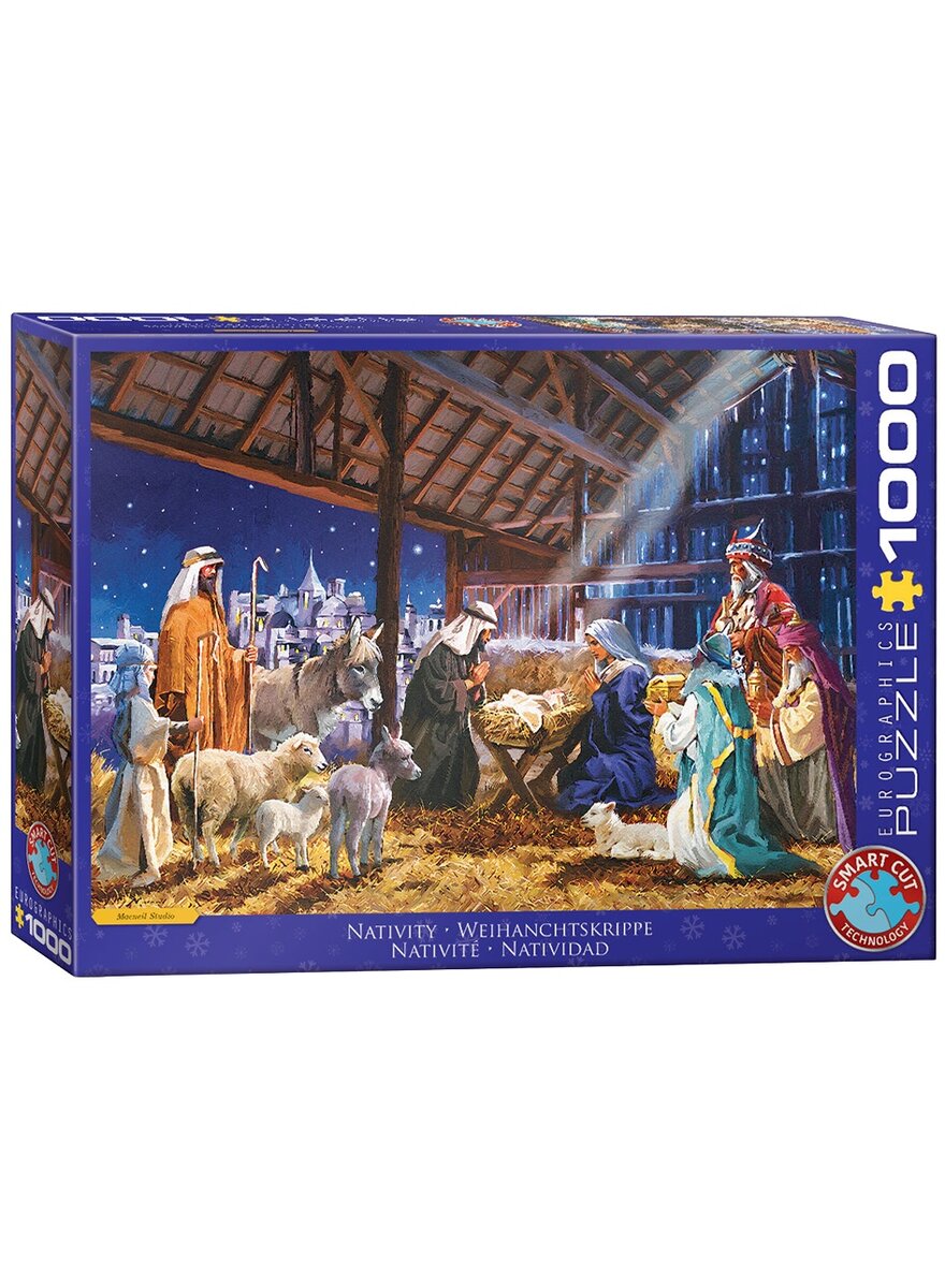 Auf diesem Bild sehen Sie das Produktbild 1 fr PUZZLE WEIHNACHTSKRIPPE 1000 TEILE