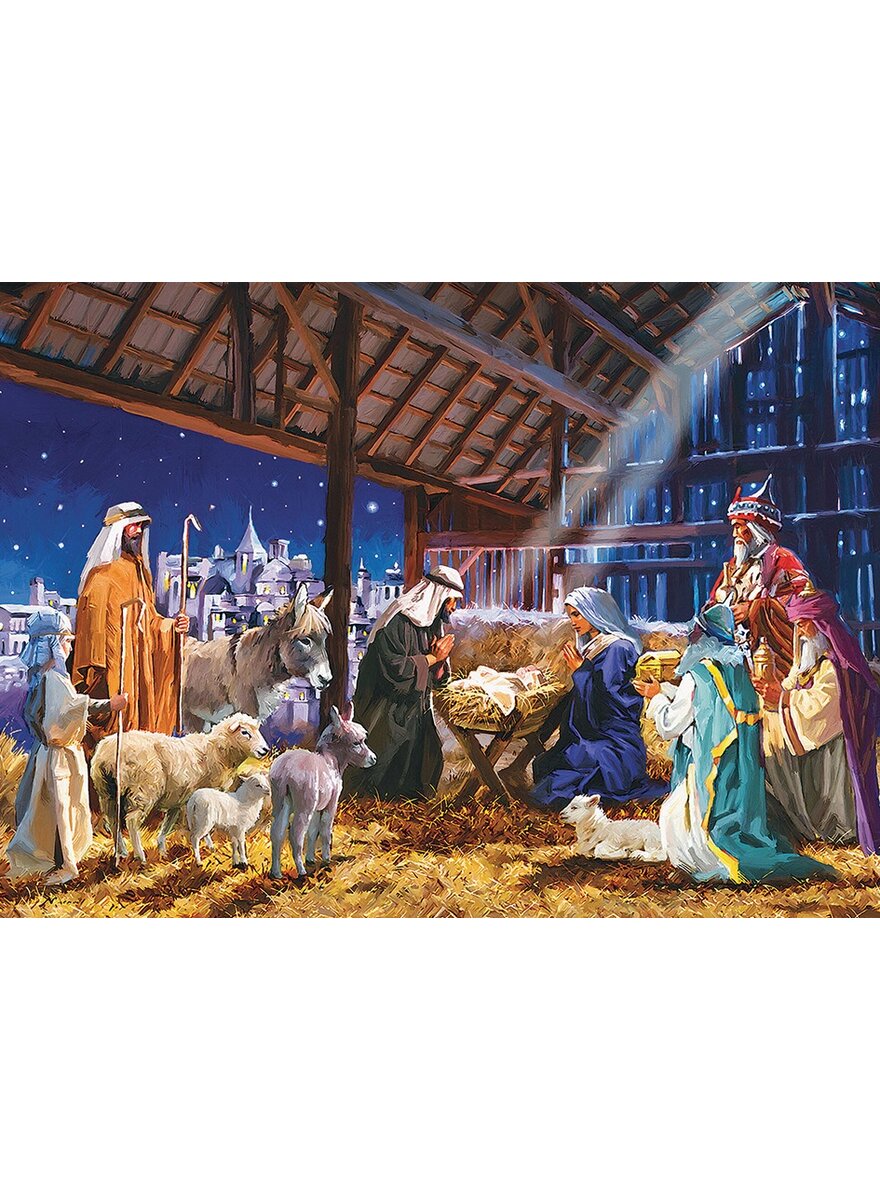 Auf diesem Bild sehen Sie das Produktbild 2 fr PUZZLE WEIHNACHTSKRIPPE 1000 TEILE