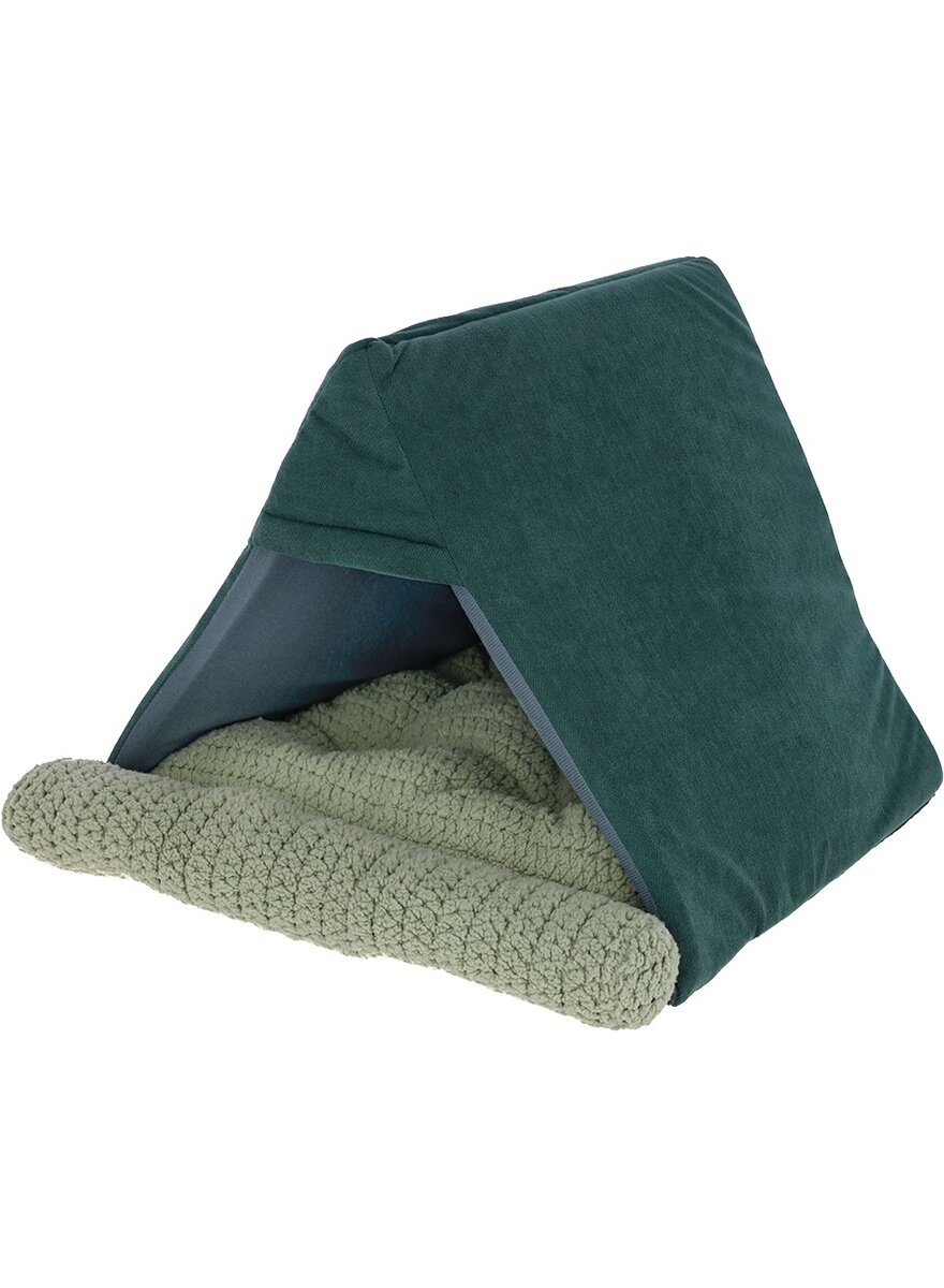 Auf diesem Bild sehen Sie das Produktbild 1 fr KATZEN-KUSCHELHHLE ZELTFORM