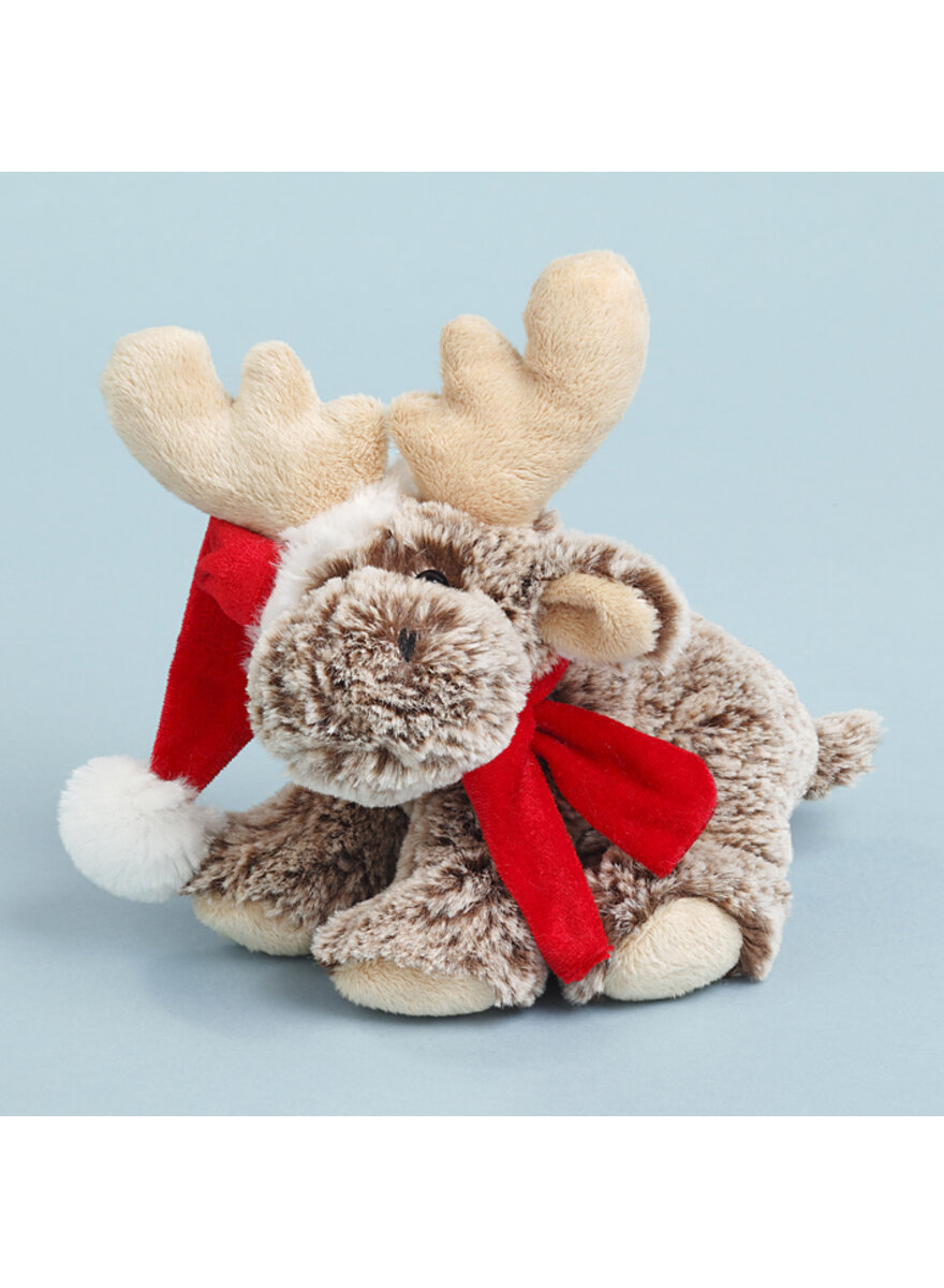 Auf diesem Bild sehen Sie das Produktbild 1 fr PLSCHELCH MIT WEIHNACHTSMTZE UND SCHAL