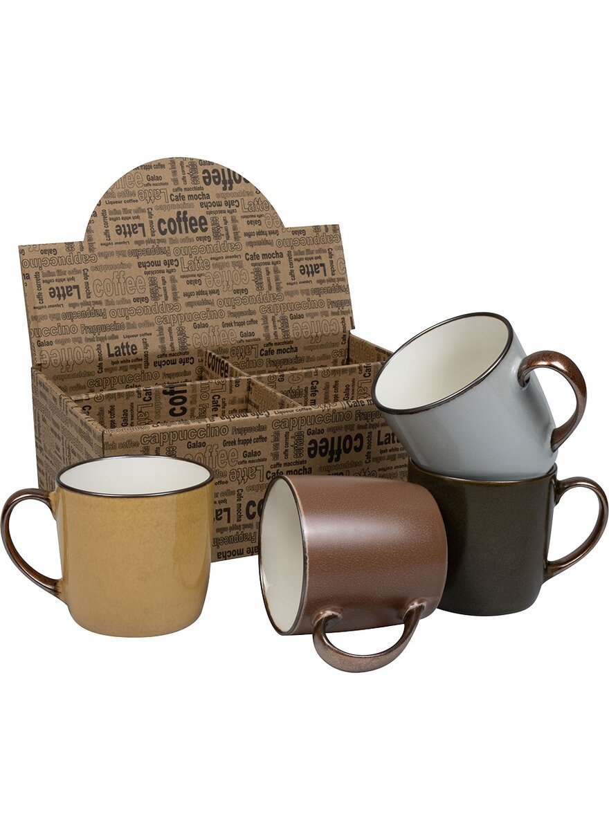 Auf diesem Bild sehen Sie das Produktbild 1 fr BECHERSET JUST COFFEE 4-TLG.