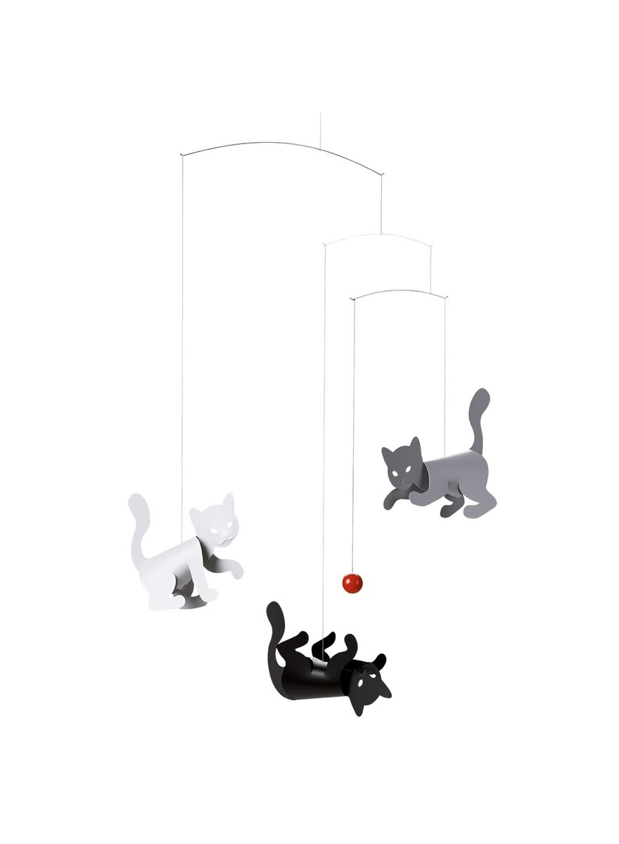 Auf diesem Bild sehen Sie das Produktbild 1 fr MOBILE SPIELENDE KTZCHEN