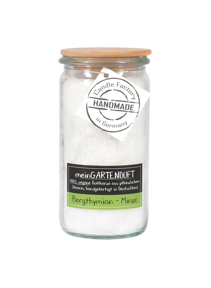 Auf diesem Bild sehen Sie das Produktbild 1 fr DUFTKERZE BERTHYMIAN-MINZE - MEIN GARTENDUFT