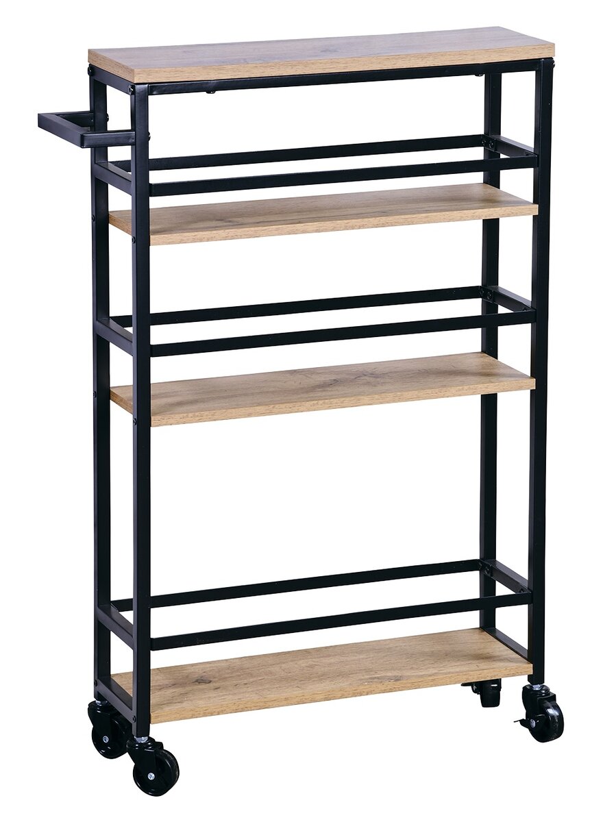 Auf diesem Bild sehen Sie das Produktbild 1 fr NISCHENWAGEN AUS METALL 50 X 15 CM - 81 CM HOCH