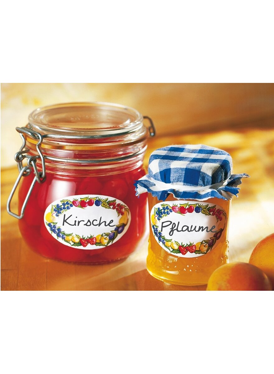 Auf diesem Bild sehen Sie das Produktbild 2 fr HAUSHALTSETIKETTEN OBSTRAND IN SPENDERBOX