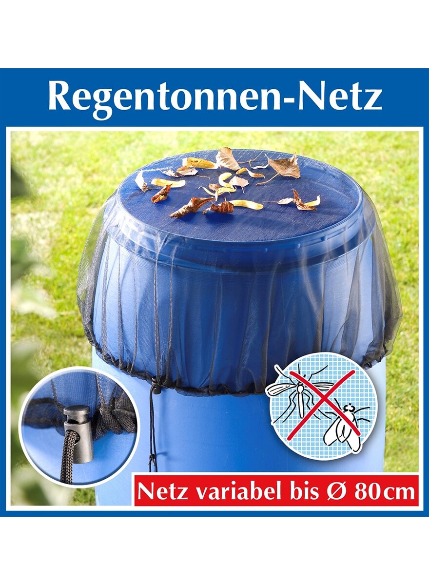 Auf diesem Bild sehen Sie das Produktbild 2 fr REGENTONNEN-NETZ SCHWARZ
