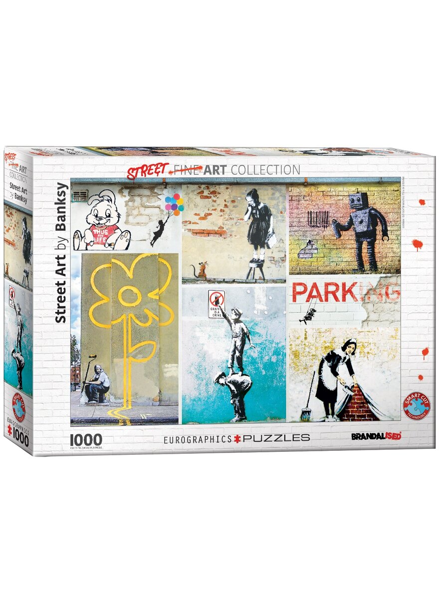 Auf diesem Bild sehen Sie das Produktbild 1 fr 1000-TEILE-PUZZLE BANKSY
