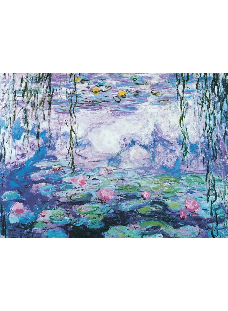 Auf diesem Bild sehen Sie das Produktbild 2 fr 1000-TEILE-PUZZLE CLAUDE MONET - SEEROSEN