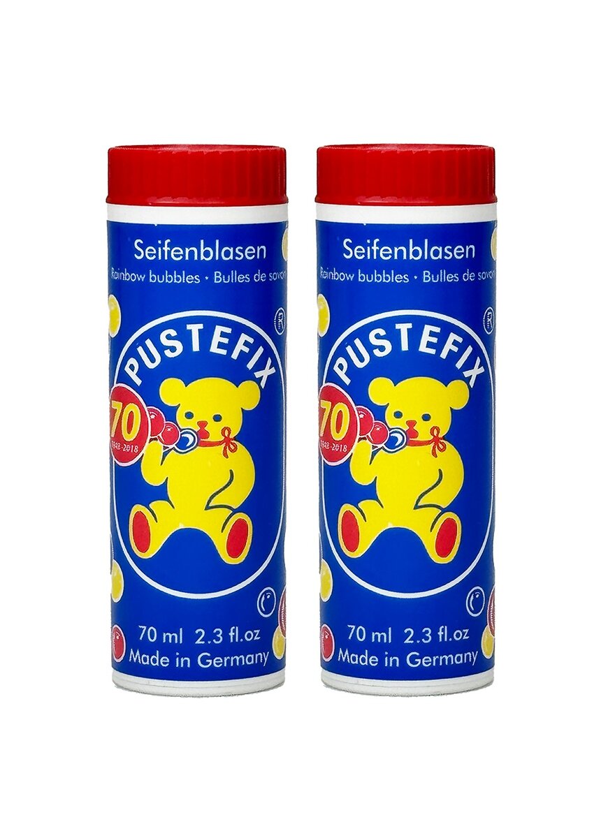 Auf diesem Bild sehen Sie das Produktbild 1 fr PUSTEFIX 70 ML - 2ER SET SEIFENBLASEN