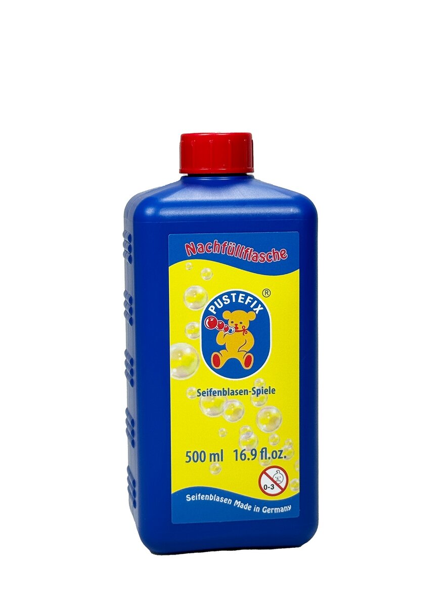 Auf diesem Bild sehen Sie das Produktbild 1 fr PUSTEFIX NACHFLLFLASCHE 500 ML SEIFENBLASEN