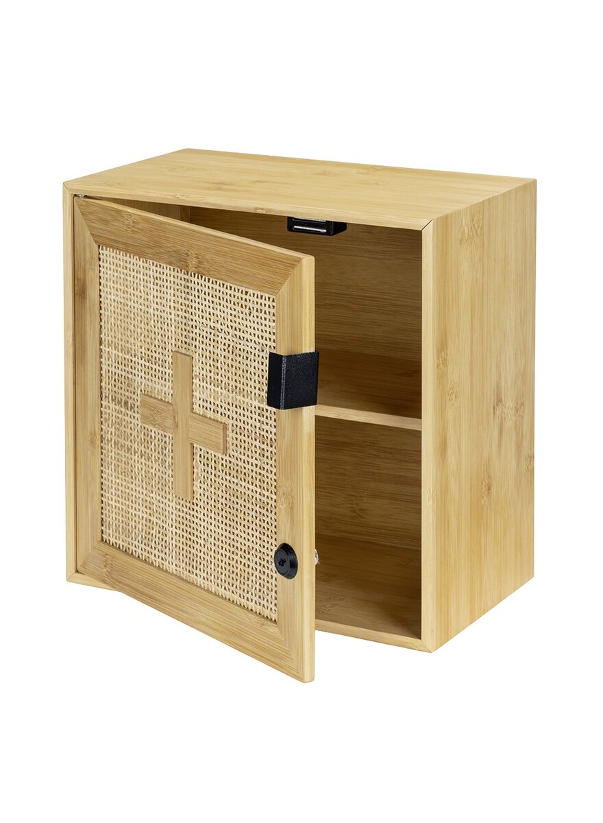 Auf diesem Bild sehen Sie das Produktbild 1 fr BAMBUS MEDIKAMENTENSCHRANK ALLEGRE