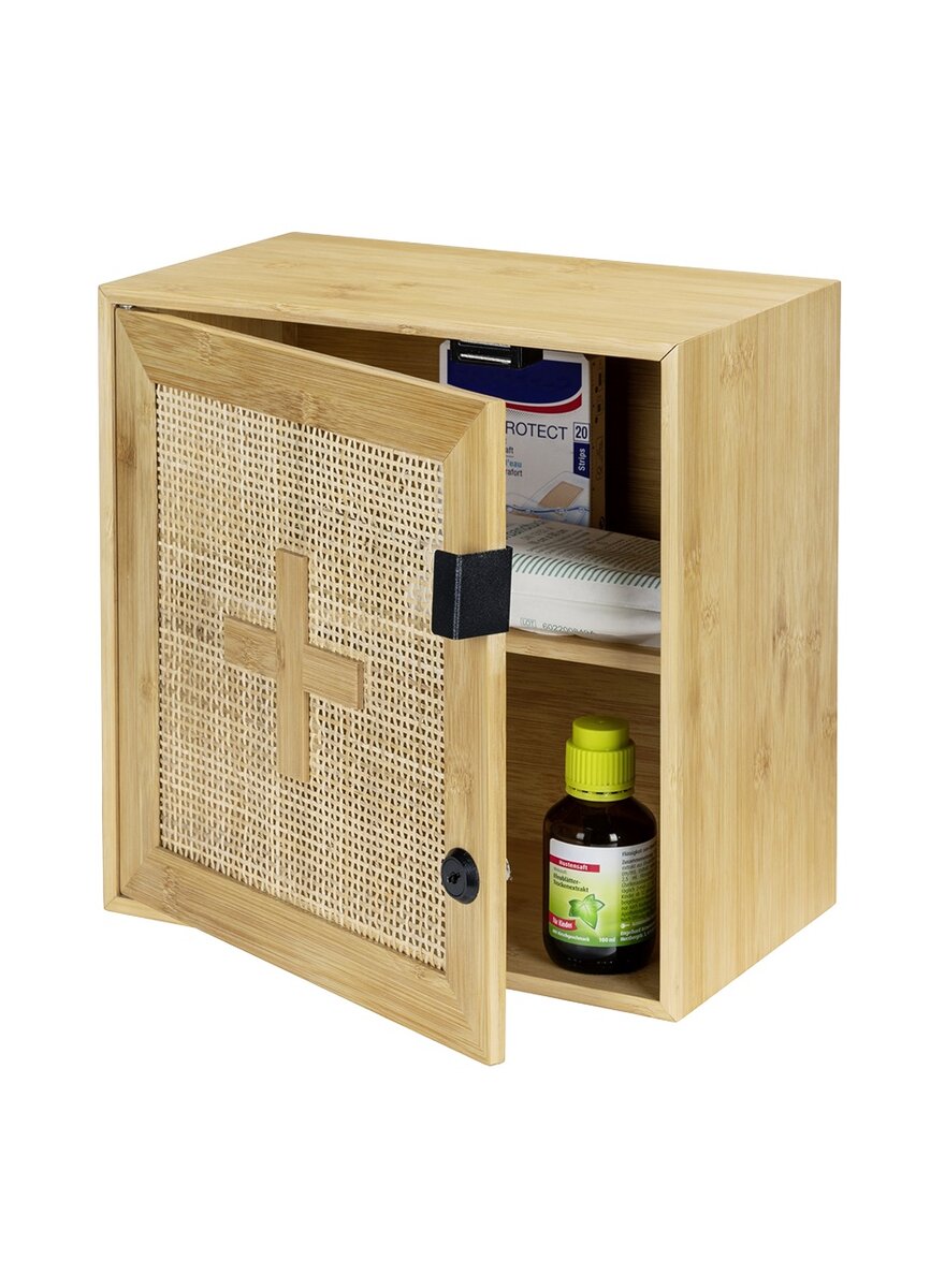 Auf diesem Bild sehen Sie das Produktbild 4 fr BAMBUS MEDIKAMENTENSCHRANK ALLEGRE