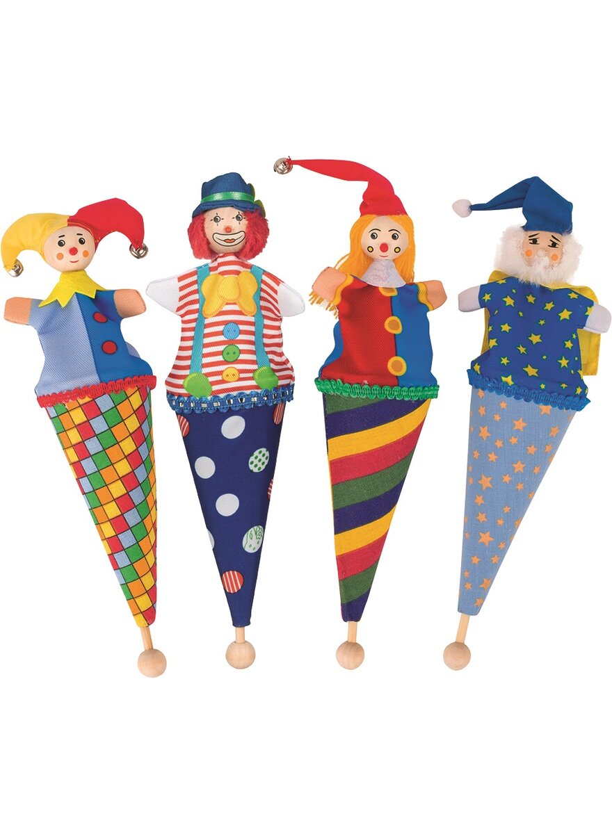 Auf diesem Bild sehen Sie das Produktbild 1 fr TTENPUPPEN-SET 4TLG.