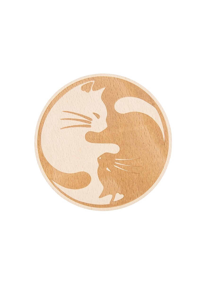 GETRNKE-UNTERSETZER KATZEN 4ER-SET Bild 3
