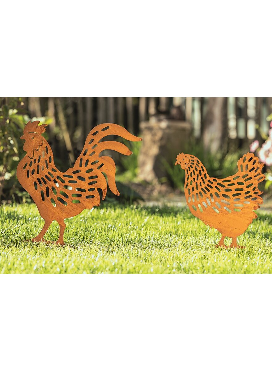 Auf diesem Bild sehen Sie das Produktbild 1 fr GARTENSTECKER HAHN & HENNE 2ER-SET
