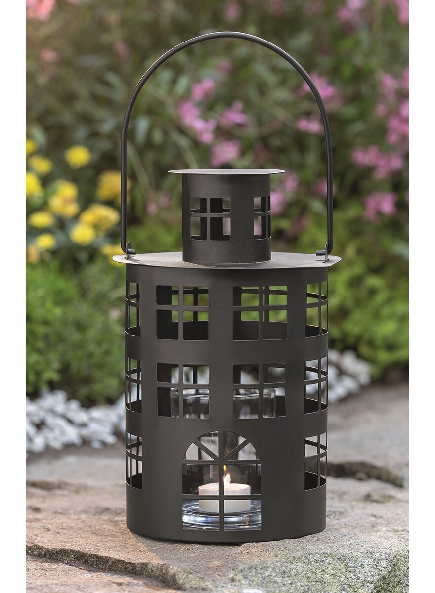 Auf diesem Bild sehen Sie das Produktbild 2 fr METALL-LATERNE TURM