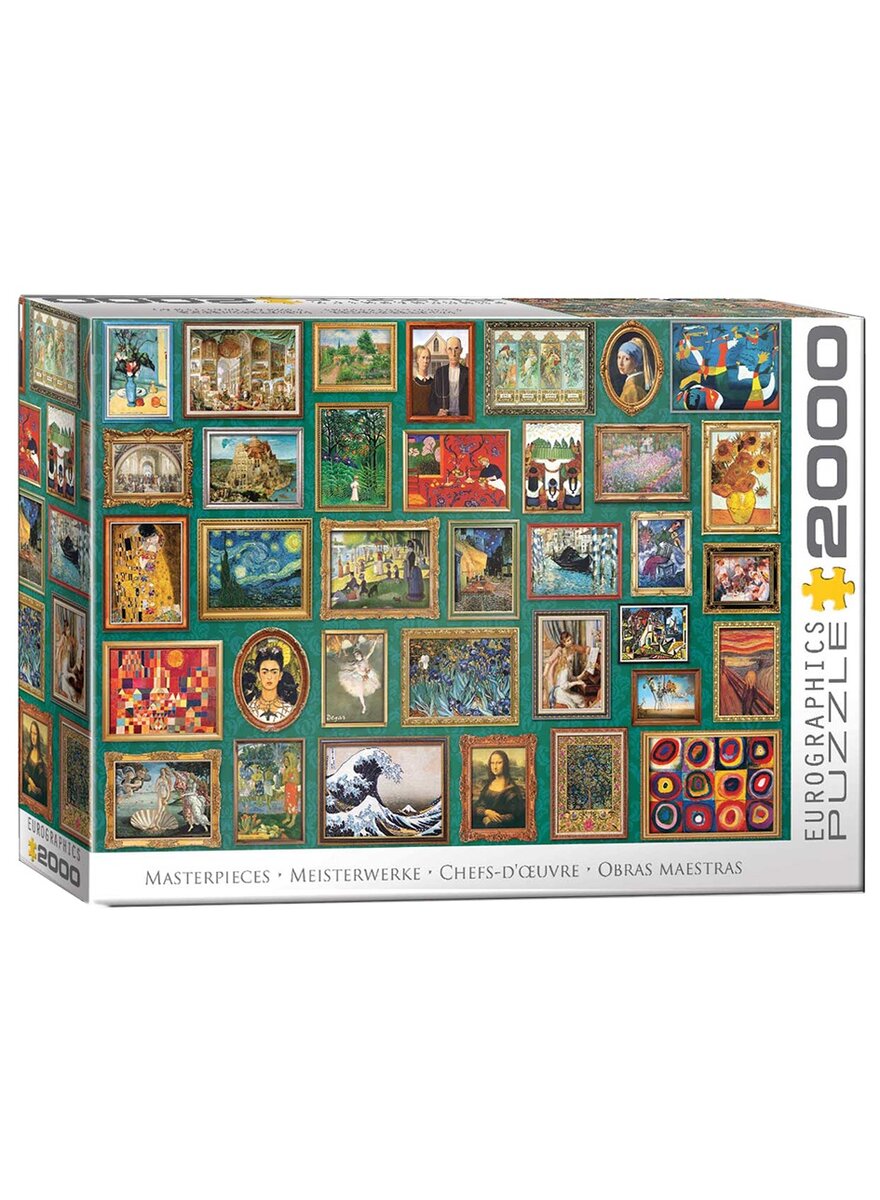 PUZZLE MEISTERWERKE 2000 TEILE