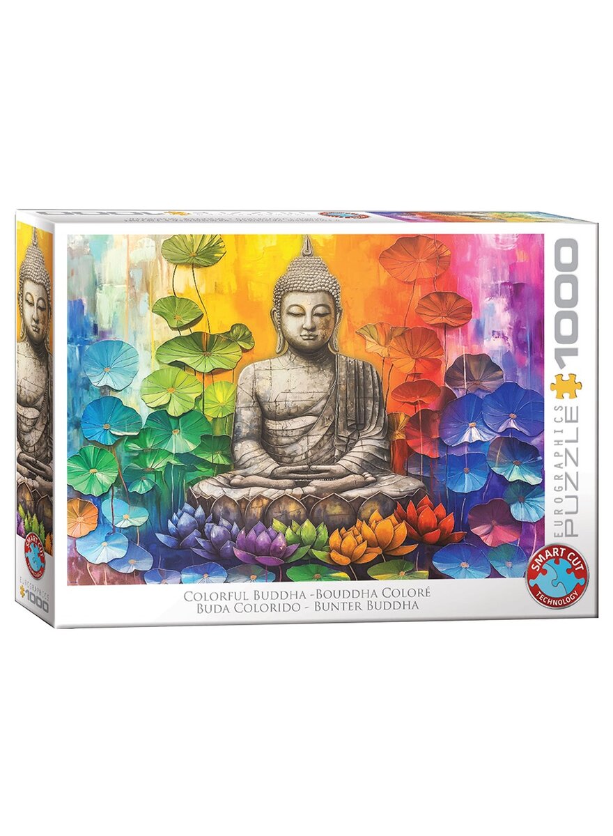 Auf diesem Bild sehen Sie das Produktbild 1 fr PUZZLE BUNTER BUDDHA 1000 TEILE