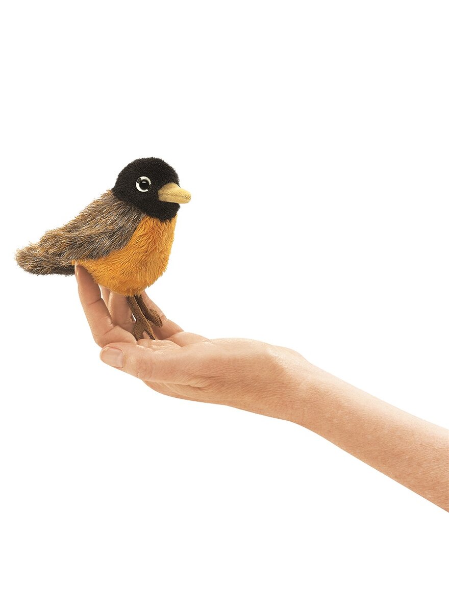 Auf diesem Bild sehen Sie das Produktbild 1 fr FINGERPUPPE ROTKEHLCHEN