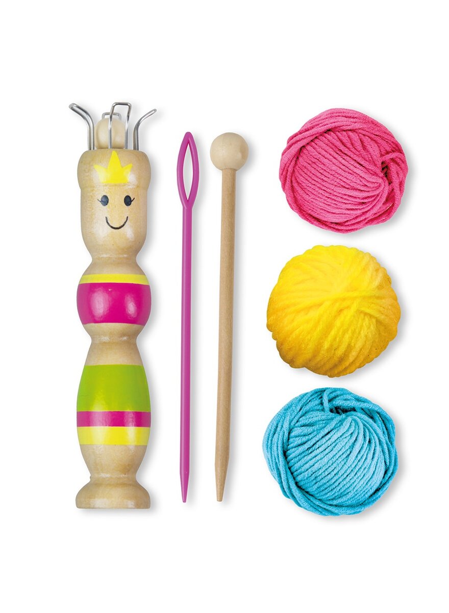 Auf diesem Bild sehen Sie das Produktbild 3 fr STRICKLIESEL AUS HOLZ