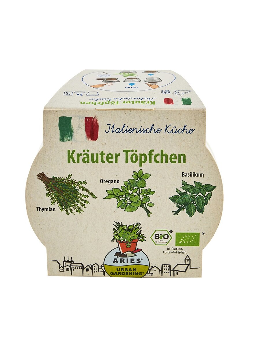 Auf diesem Bild sehen Sie das Produktbild 4 fr BIO-KRUTERTPFCHEN ITALIENISCHE KCHE