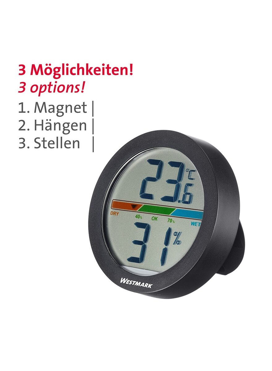 Auf diesem Bild sehen Sie das Produktbild 3 fr THERMOMETER & HYGROMETER