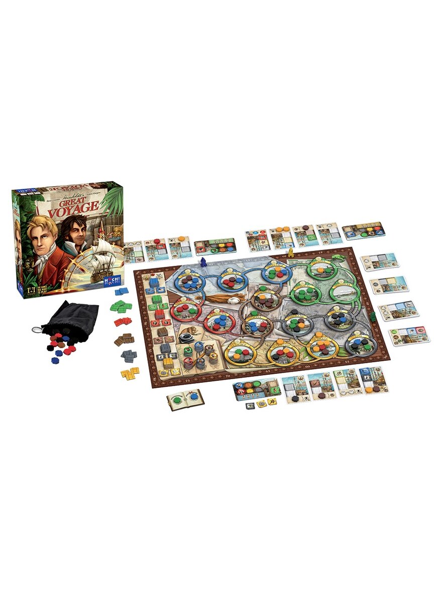 Auf diesem Bild sehen Sie das Produktbild 3 fr SPIEL HUMBOLDTS GREAT VOYAGE