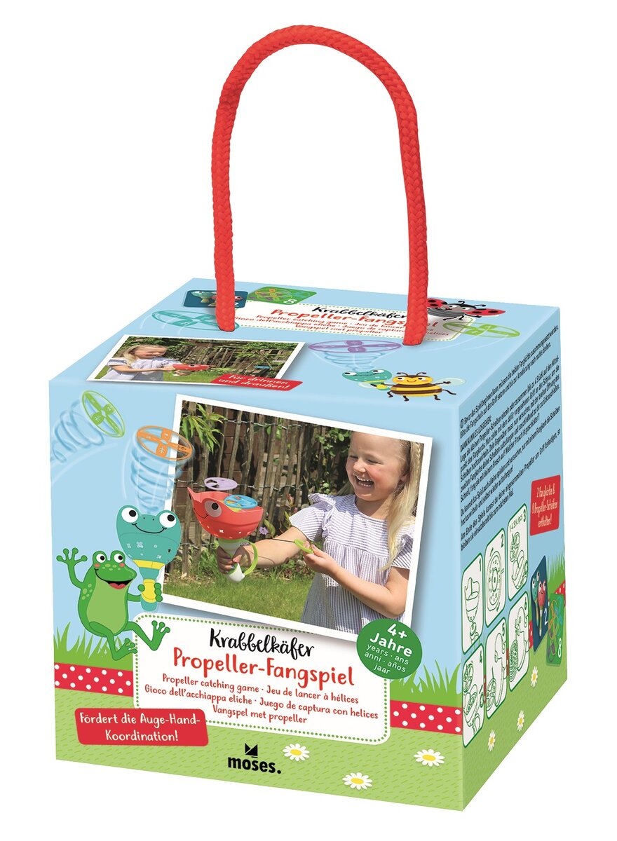 Auf diesem Bild sehen Sie das Produktbild fr 5 KRABBELKFER PROPELLER- FANGSPIEL