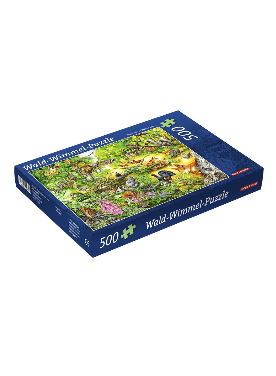 Auf diesem Bild sehen Sie das Produktbild 2 fr WALD-WIMMEL-PUZZLE 500 TEILE