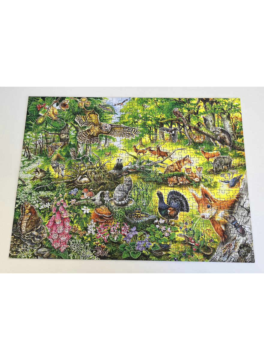 Auf diesem Bild sehen Sie das Produktbild 4 fr WALD-WIMMEL-PUZZLE 500 TEILE