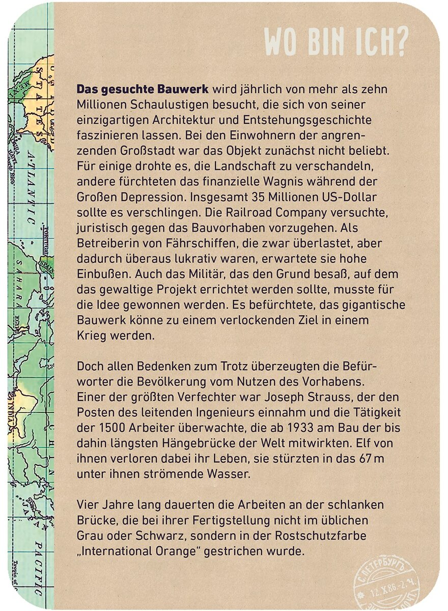 Auf diesem Bild sehen Sie das Produktbild 3 fr FERNWEH-QUIZ - WO BIN ICH? - STEFAN HEINE