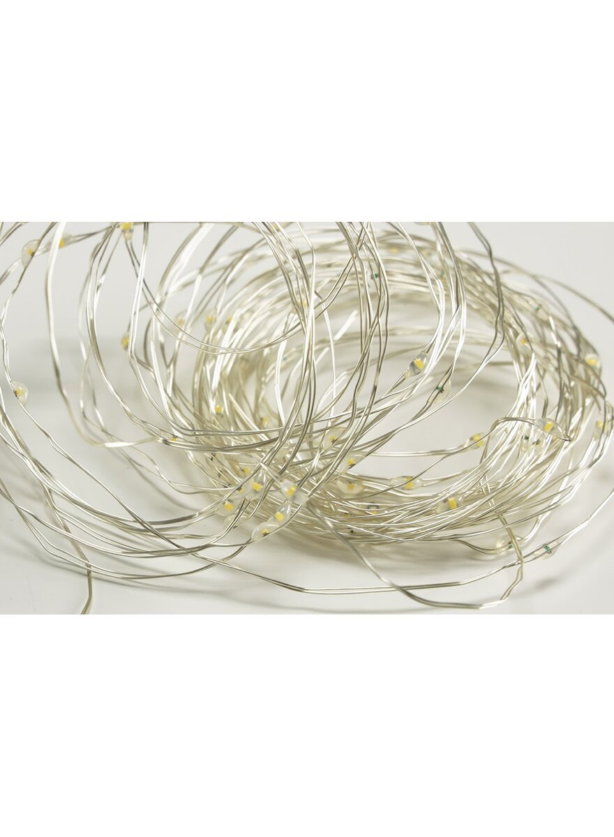 Auf diesem Bild sehen Sie das Produktbild 4 fr LED-BATTERIE-LICHTERKETTE SILVER WIRE 80