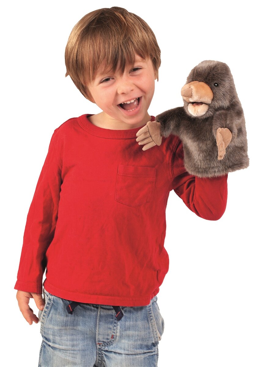 Auf diesem Bild sehen Sie das Produktbild 2 fr HANDPUPPE MAULWURF