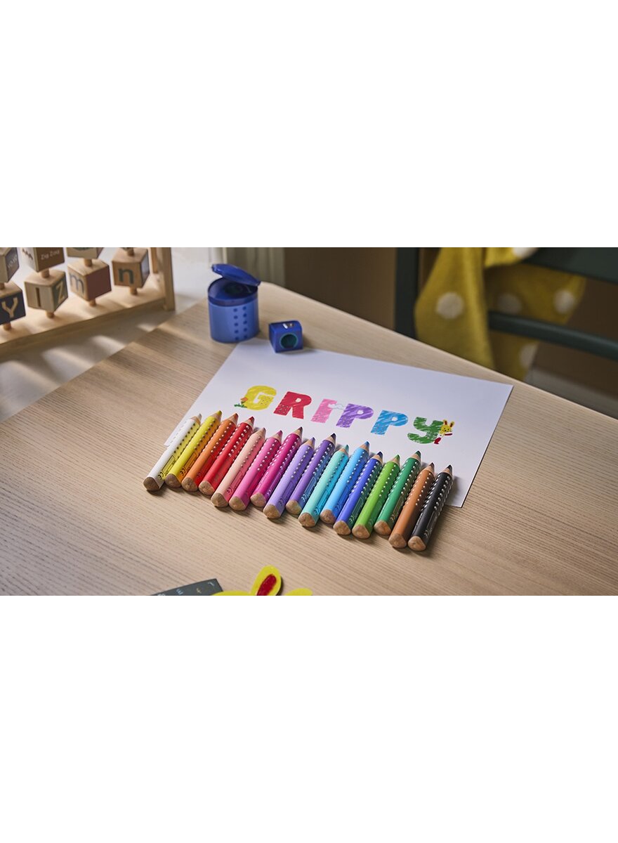 Auf diesem Bild sehen Sie das Produktbild 3 fr BUNTSTIFTE GRIPPY 10ER-SET MIT SPITZER