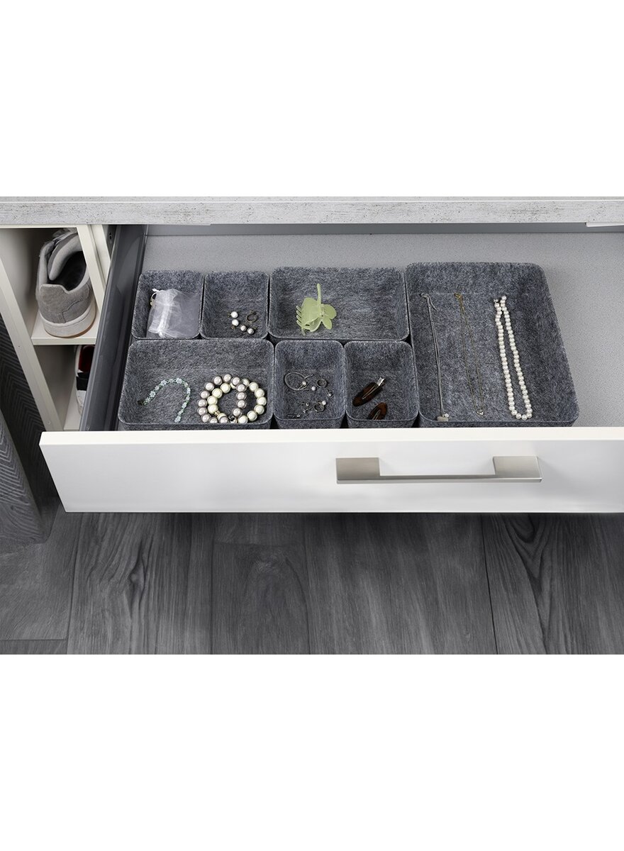 Auf diesem Bild sehen Sie das Produktbild 2 fr ORDNUNGSHELFER-SCHALEN AUS FILZ 7-TEILIGES SET