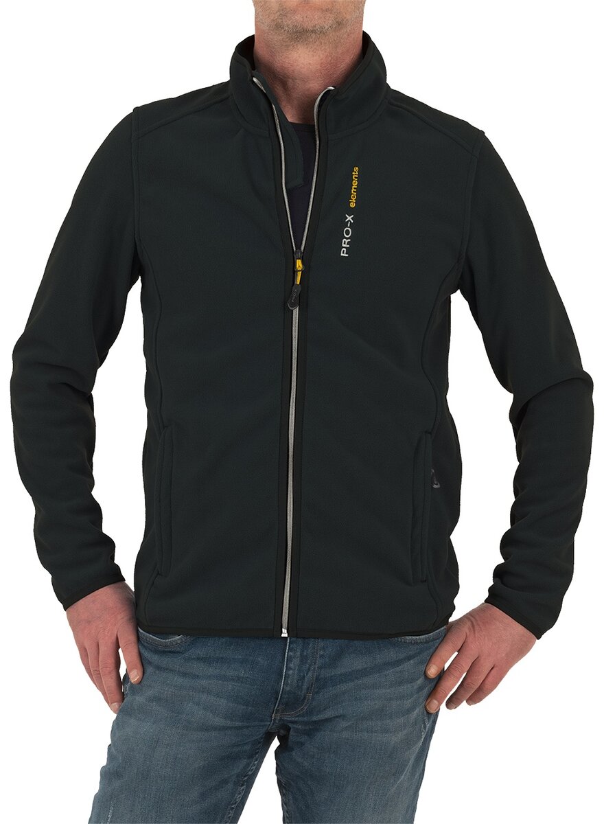 Auf diesem Bild sehen Sie das Produktbild 3 fr HERREN FLEECESHELLJACKE OHIO SCHWARZ GR. M