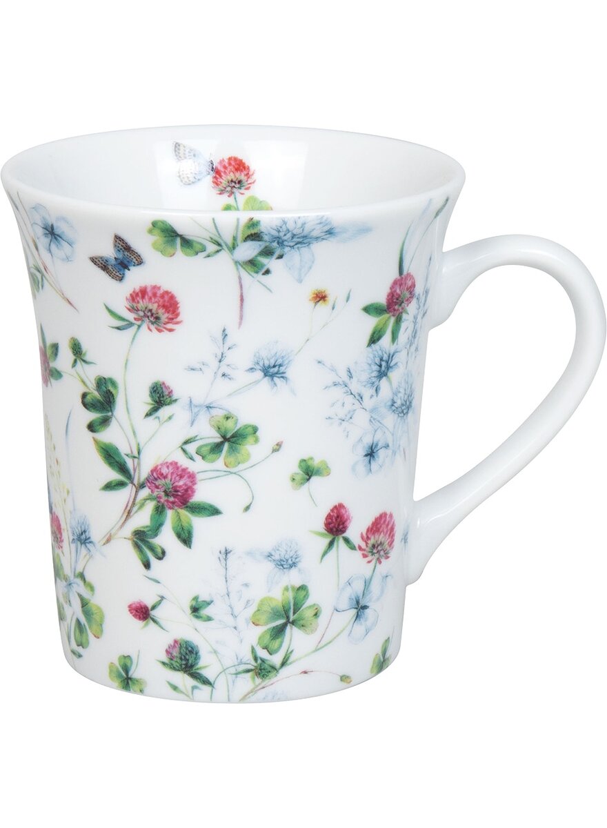 Auf diesem Bild sehen Sie das Produktbild 1 fr PORZELLANBECHER GLCKSKLEE