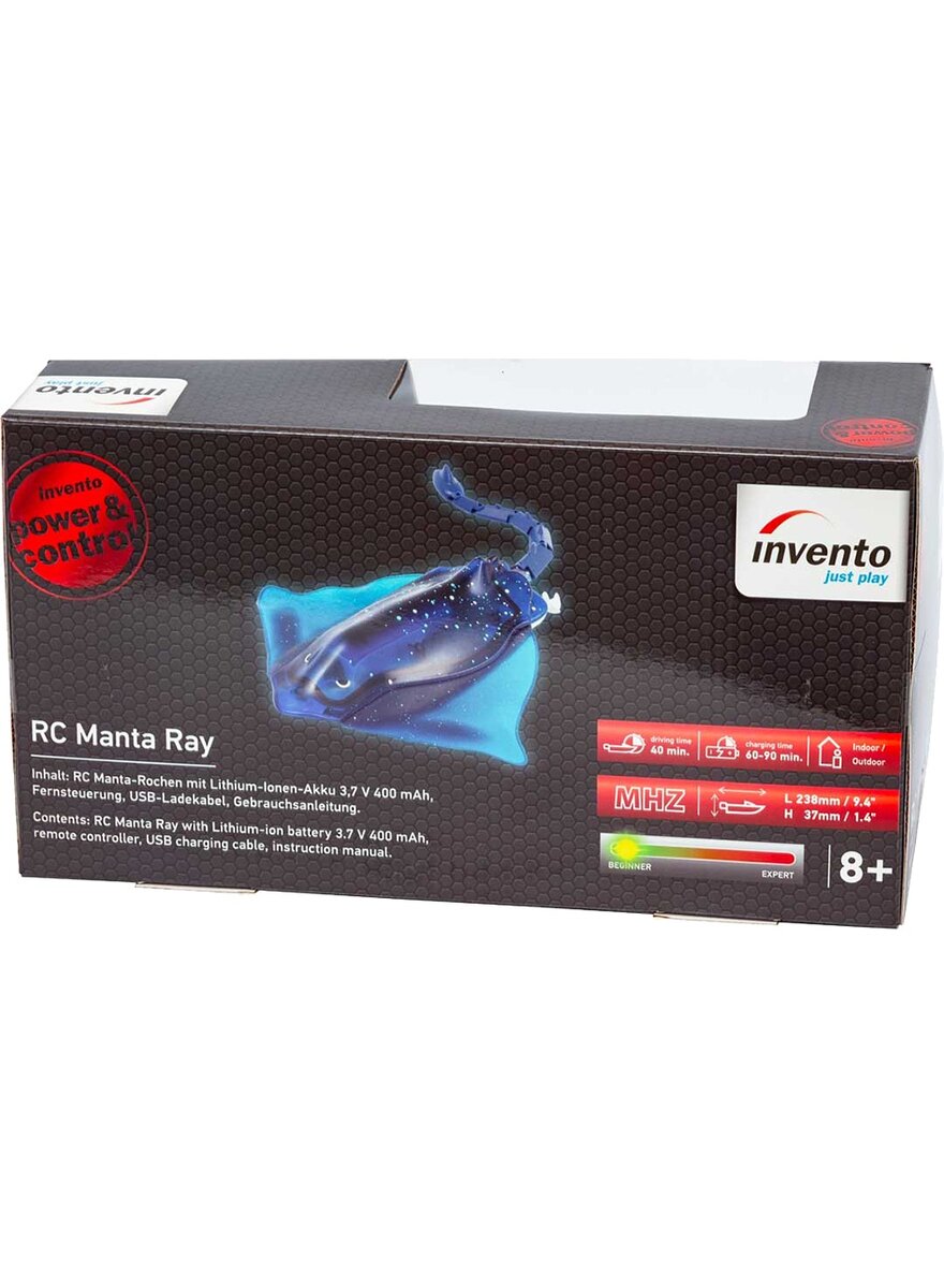 Auf diesem Bild sehen Sie das Produktbild fr 5 FUNKFERNGESTEUERTER MANTA-ROCHEN