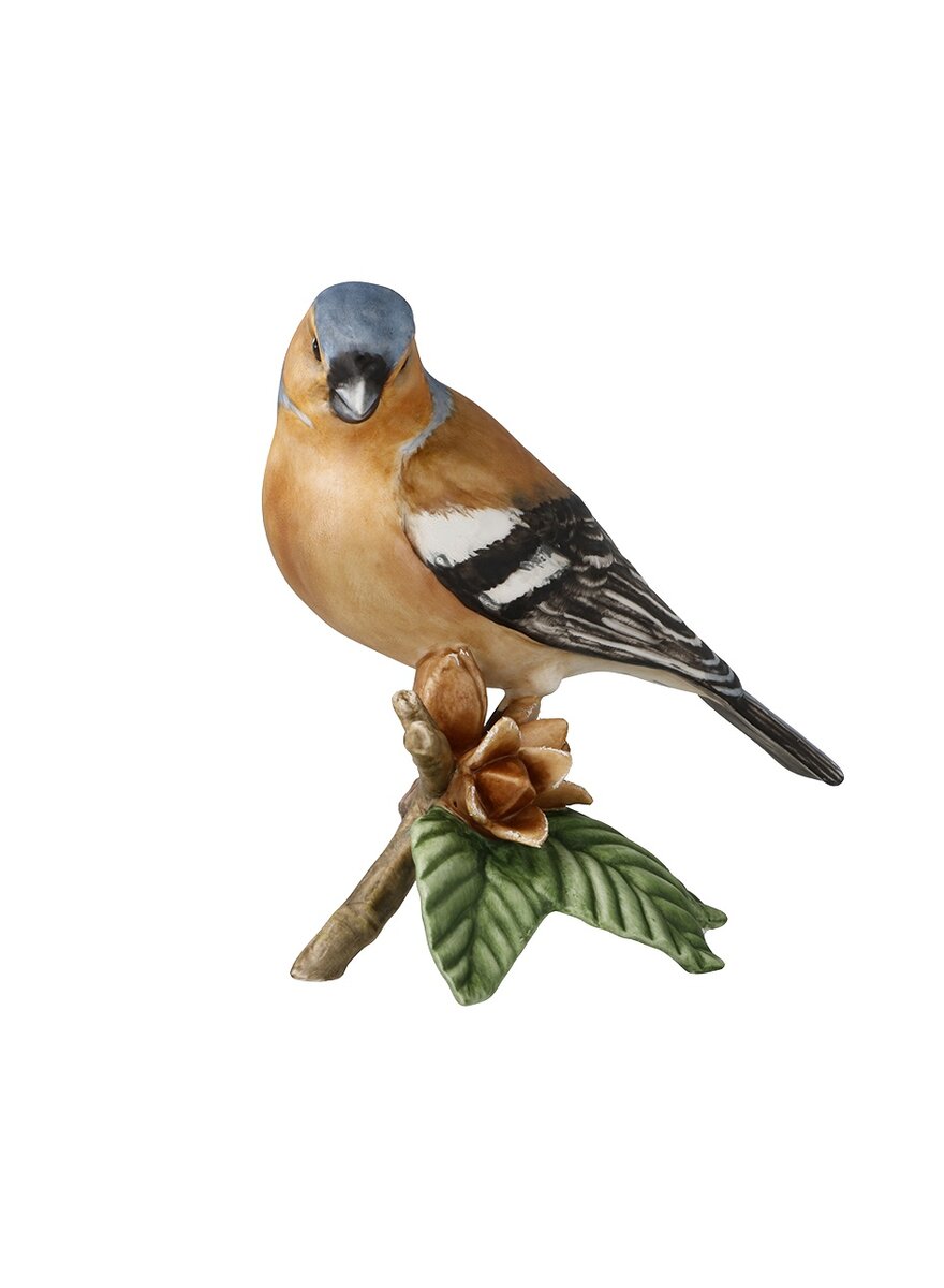 Auf diesem Bild sehen Sie das Produktbild 1 fr PORZELLAN-SKULPTUR BUCHFINK