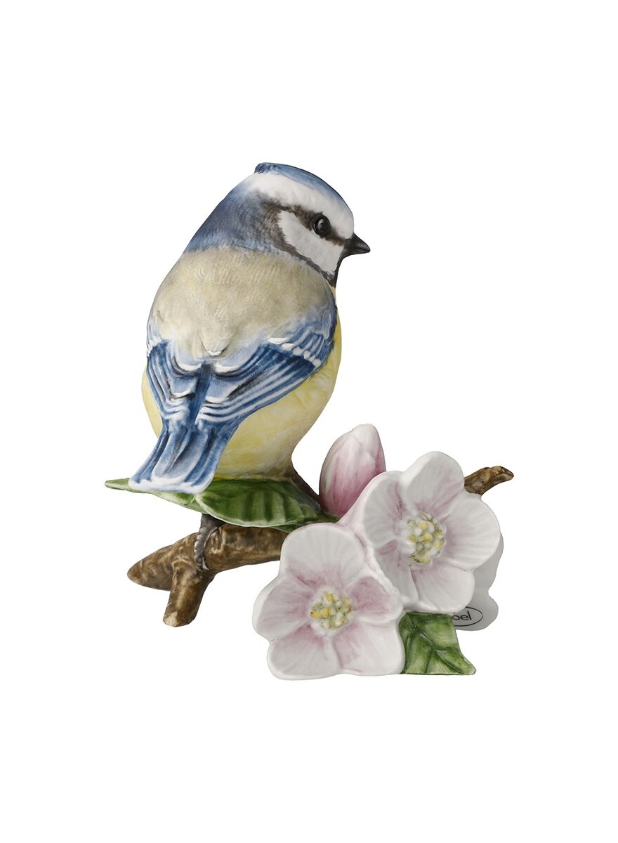 Auf diesem Bild sehen Sie das Produktbild 3 fr PORZELLAN-SKULPTUR BLAUMEISE