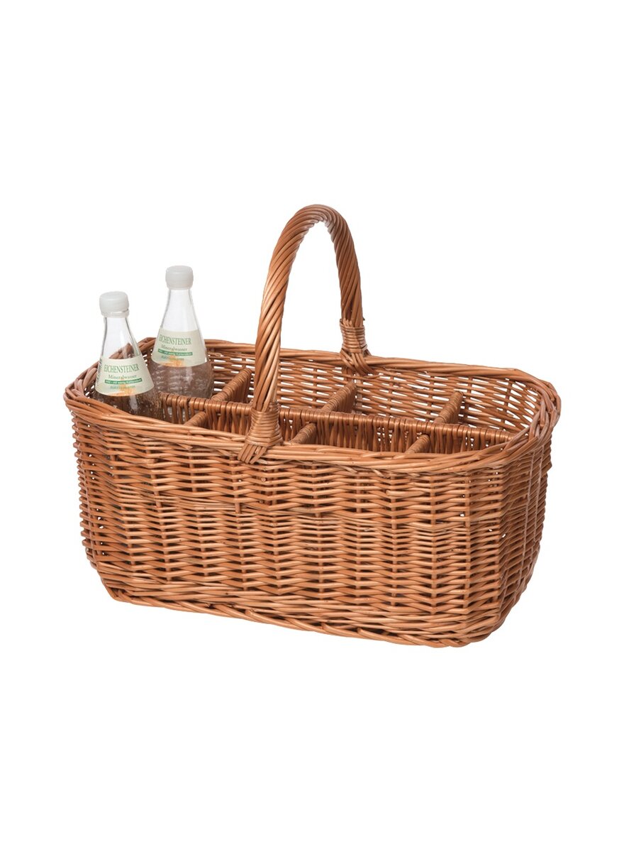 Auf diesem Bild sehen Sie das Produktbild 1 fr FLASCHENTRGERKORB VOLLWEIDE FR 8 FLASCHEN