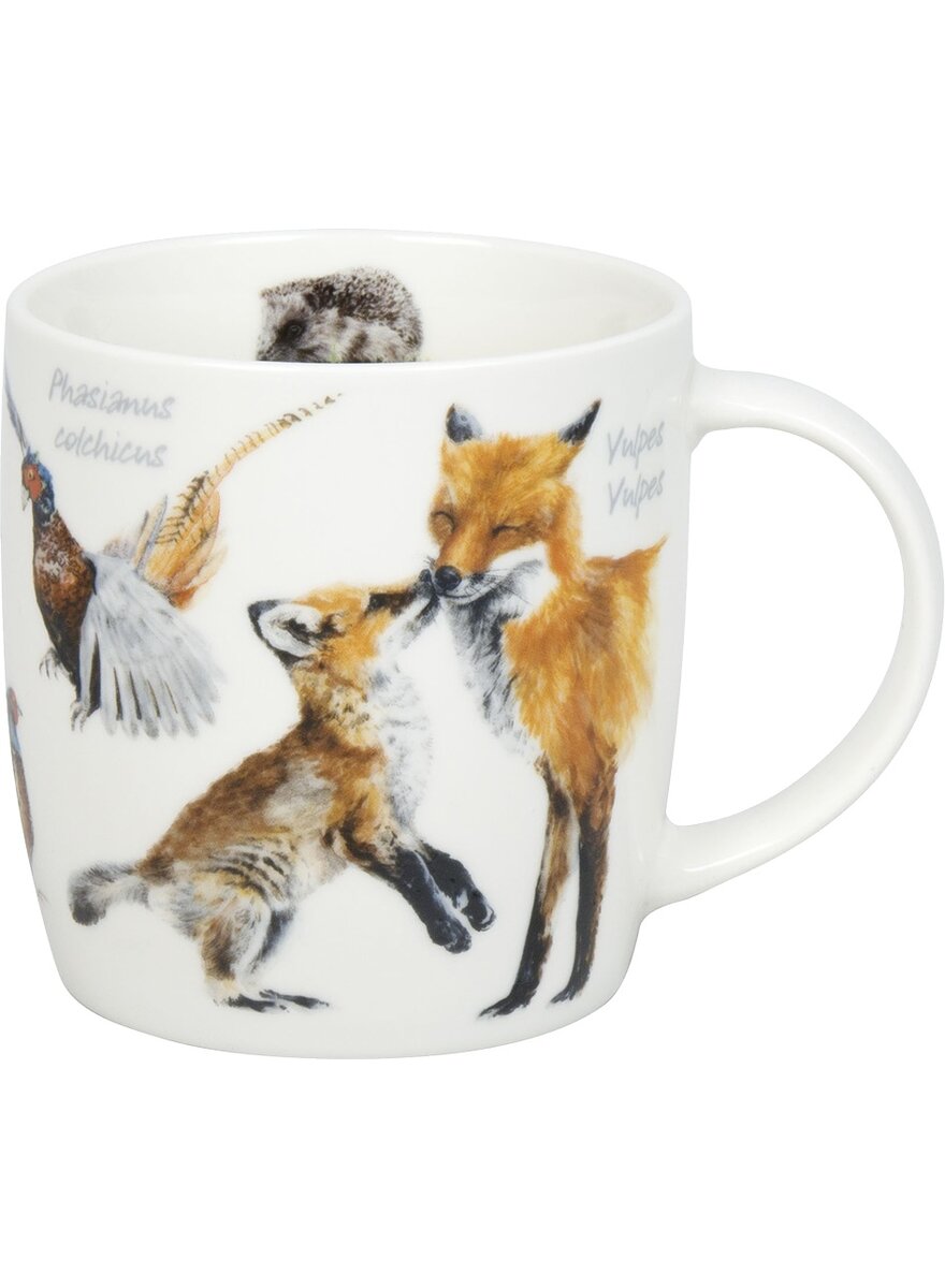 Auf diesem Bild sehen Sie das Produktbild 1 fr PORZELLAN-BECHER TIERE DES WALDES KLEIN