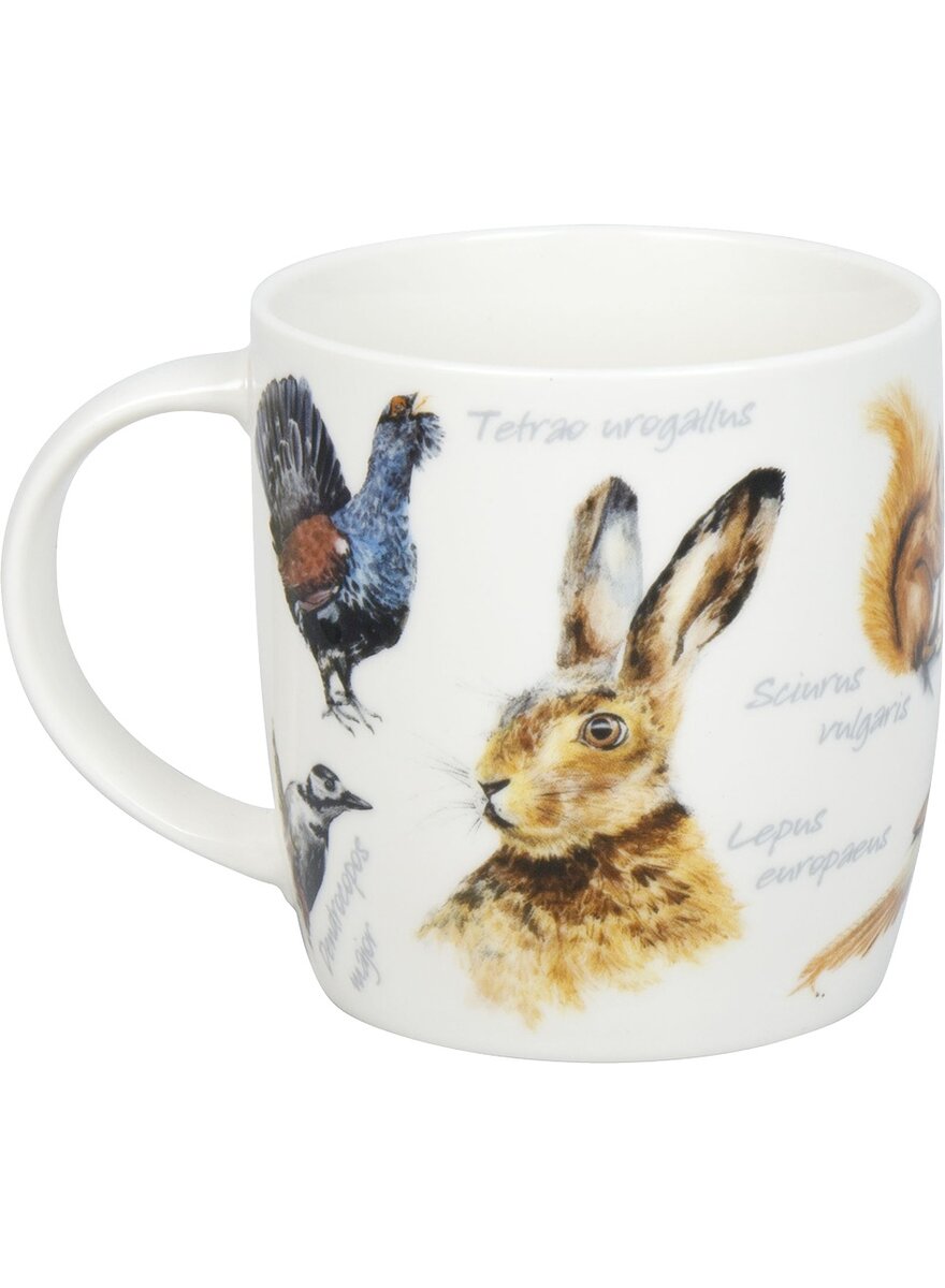 Auf diesem Bild sehen Sie das Produktbild 2 fr PORZELLAN-BECHER TIERE DES WALDES KLEIN