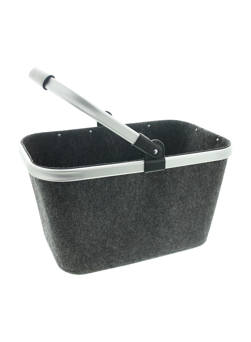 Auf diesem Bild sehen Sie das Produktbild 2 f�r EINKAUFSKORB FILZ ANTHRAZIT