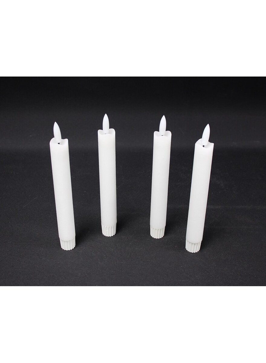 Auf diesem Bild sehen Sie das Produktbild 2 fr LED-STABKERZE CLASSICAL 4ER-SET