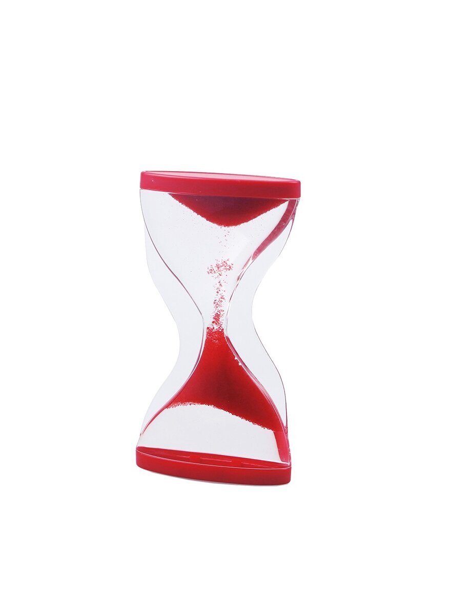 Auf diesem Bild sehen Sie das Produktbild 1 f�r SANDUHR ZERO GRAVITY KLEIN ROT