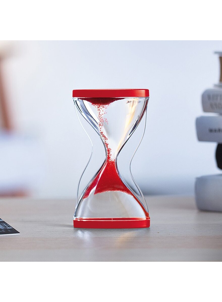 Auf diesem Bild sehen Sie das Produktbild 2 f�r SANDUHR ZERO GRAVITY KLEIN ROT