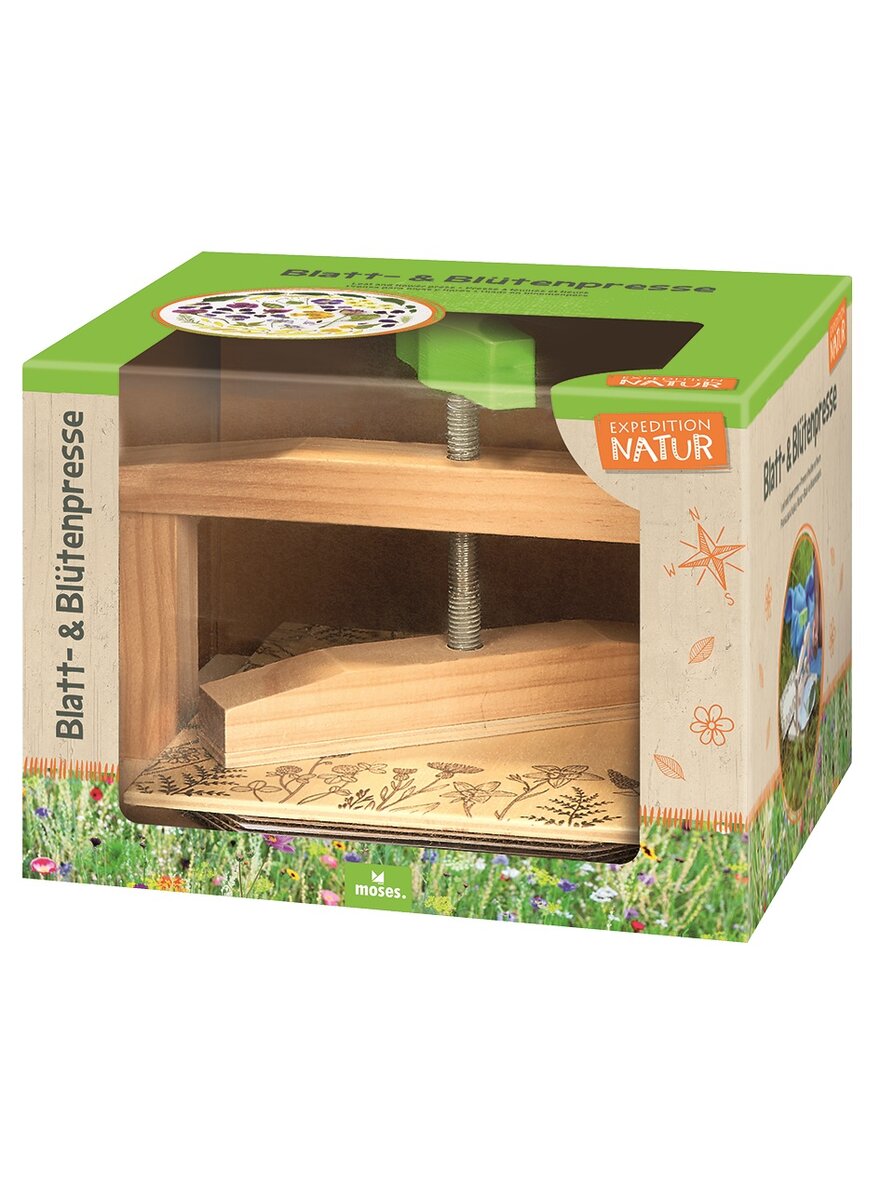 Auf diesem Bild sehen Sie das Produktbild 2 fr BLATT- & BLTENPRESSE AUS HOLZ